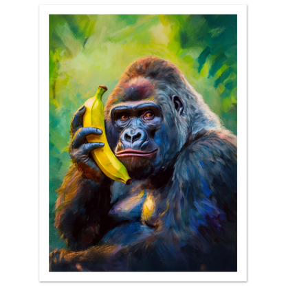 Gorilla on the Line - Poster - Arthena