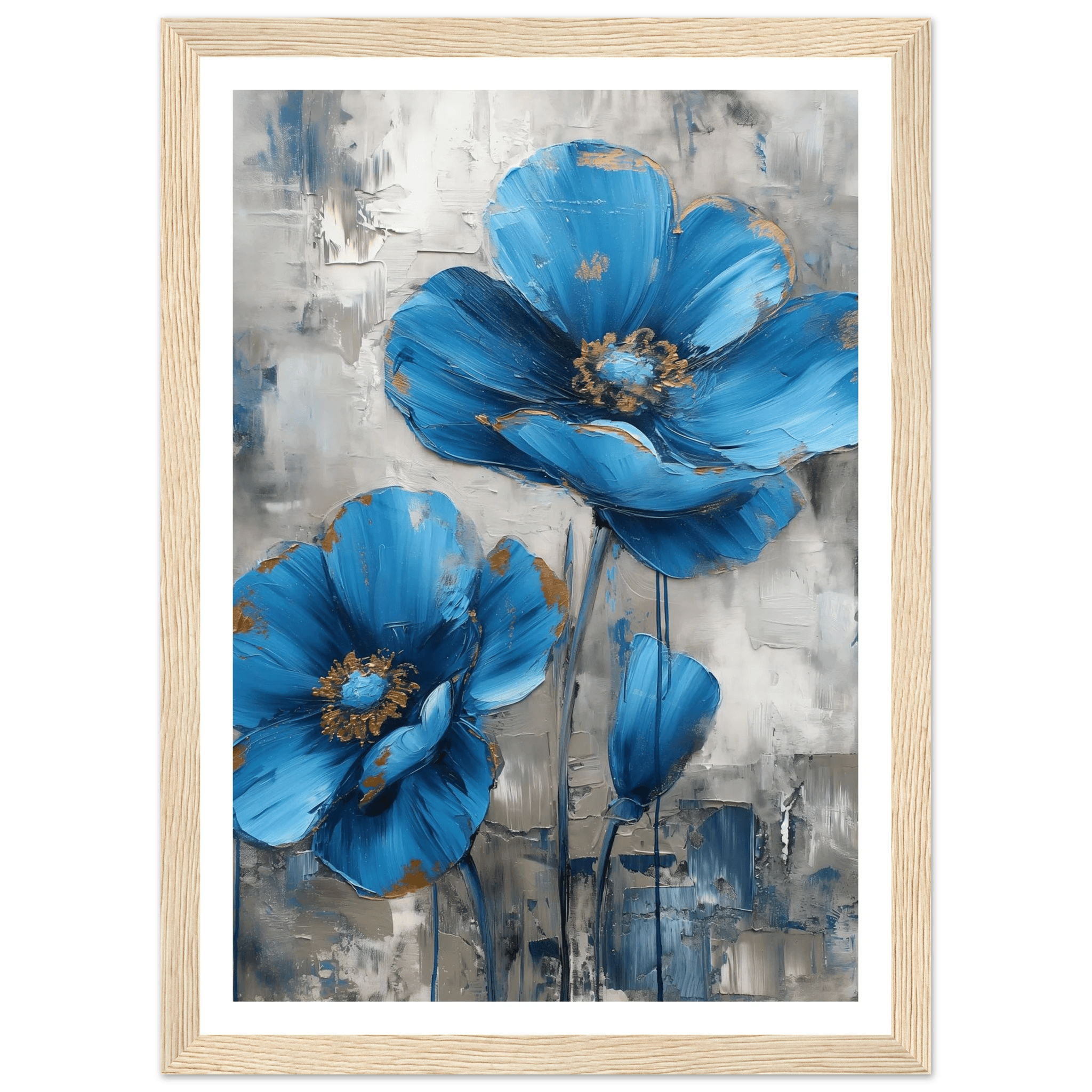 Blue in Bloom - Poster - Arthena