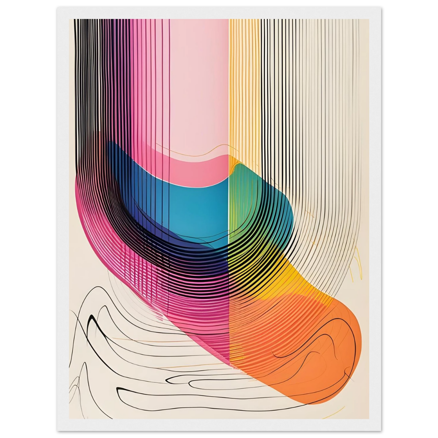 Vibrations of Color - Poster - Arthena