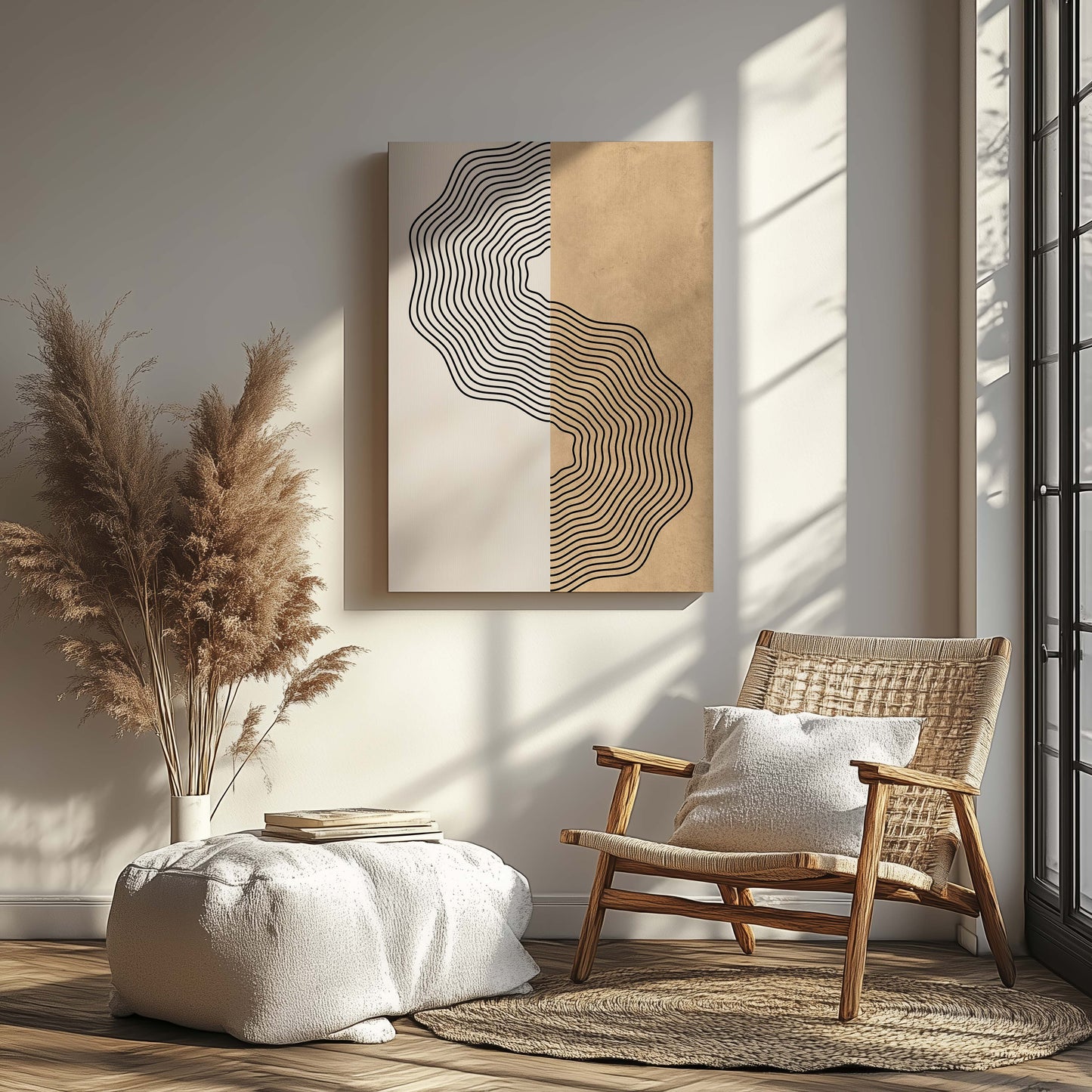 Duality in Motion - Canvas