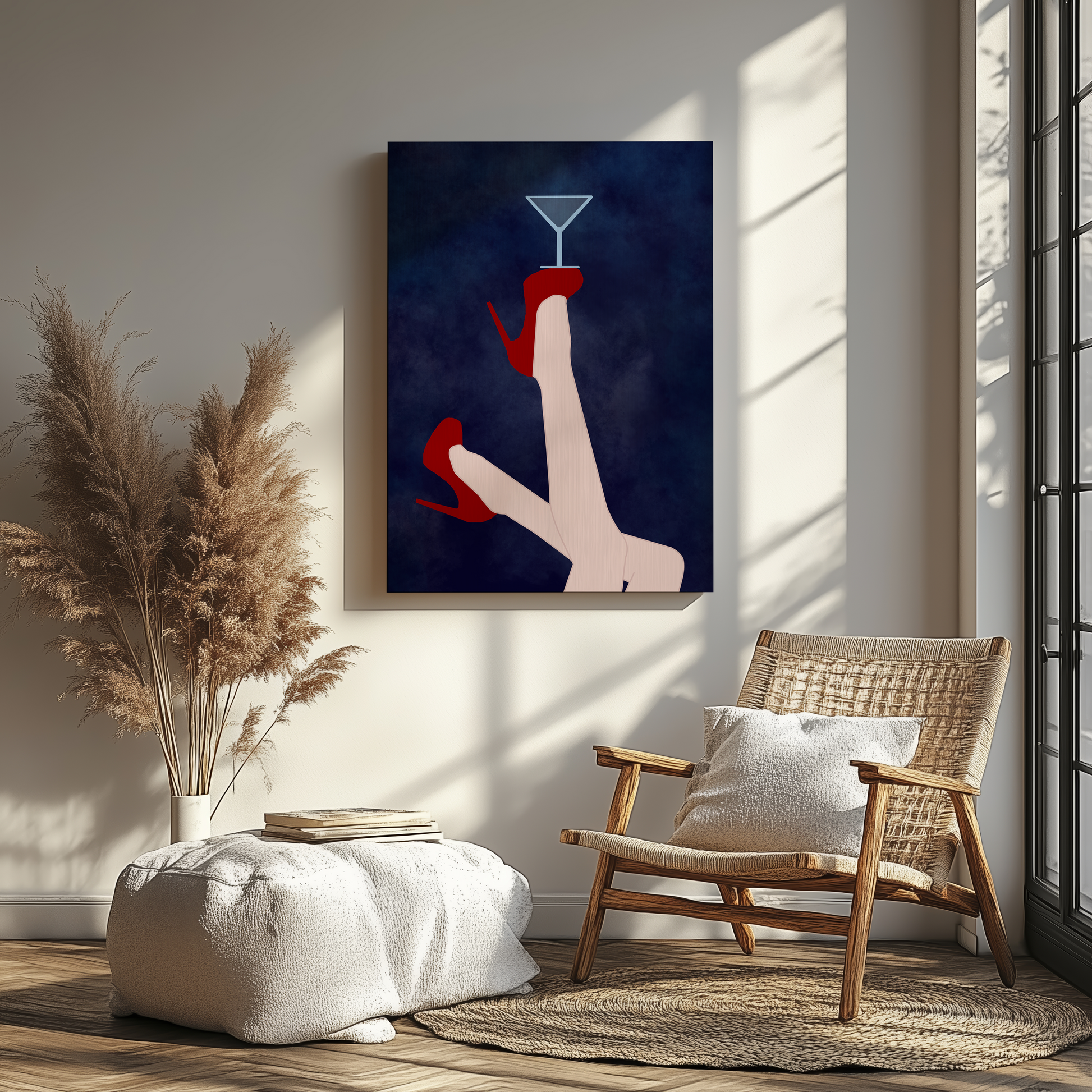 Bottom up Martiniglas Konst | Arthena