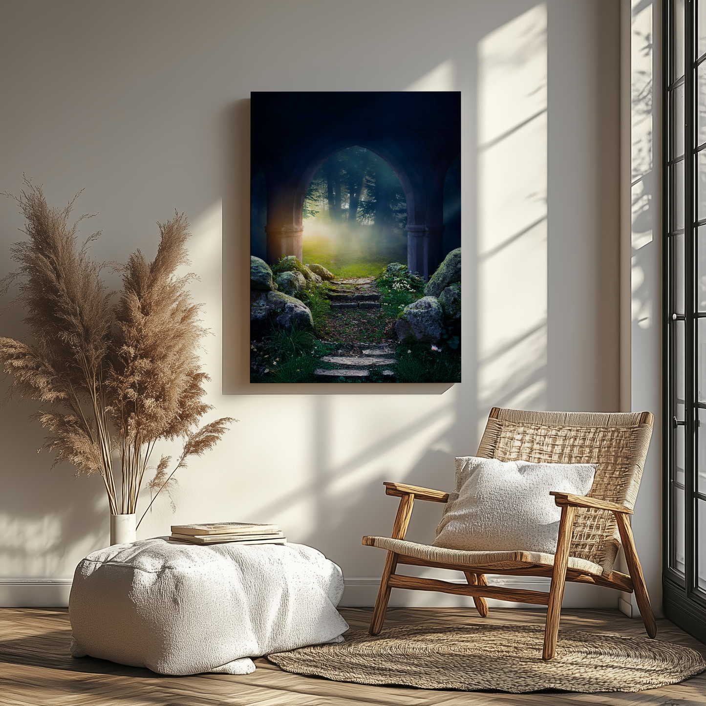 Portal to tranquility - Canvas - Arthena