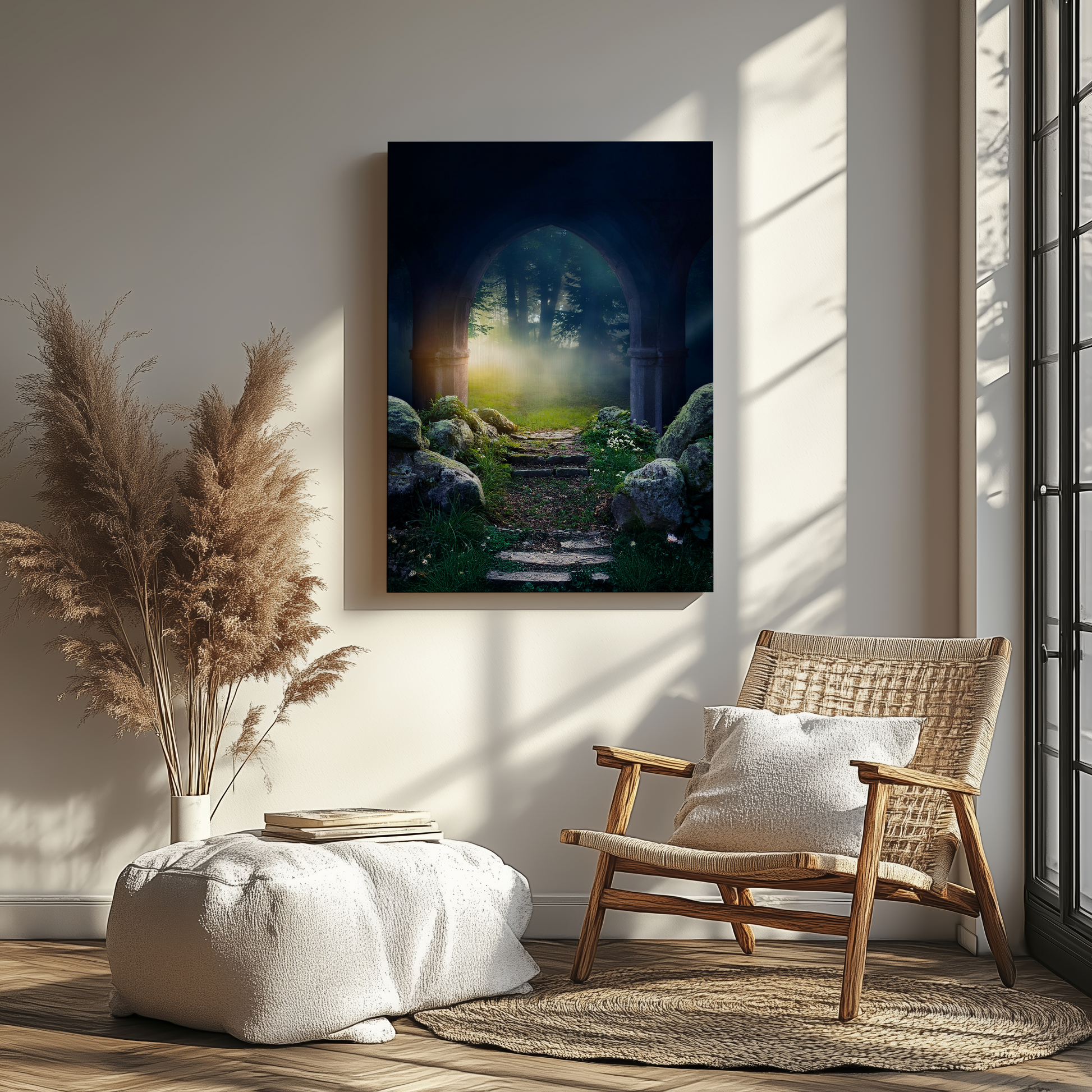 Portal to tranquility - Canvas - Arthena