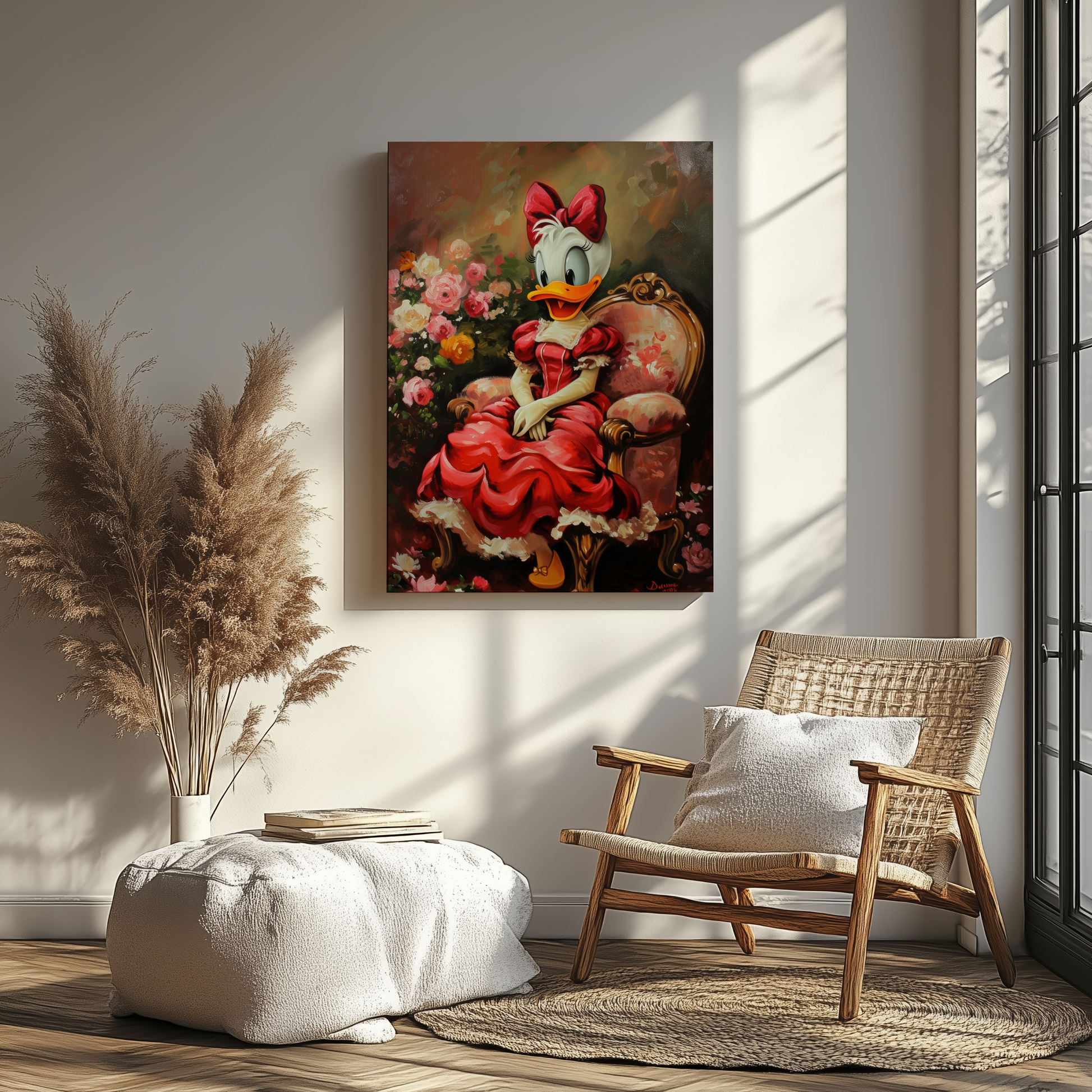Daisy Duck - Canvas - Arthena
