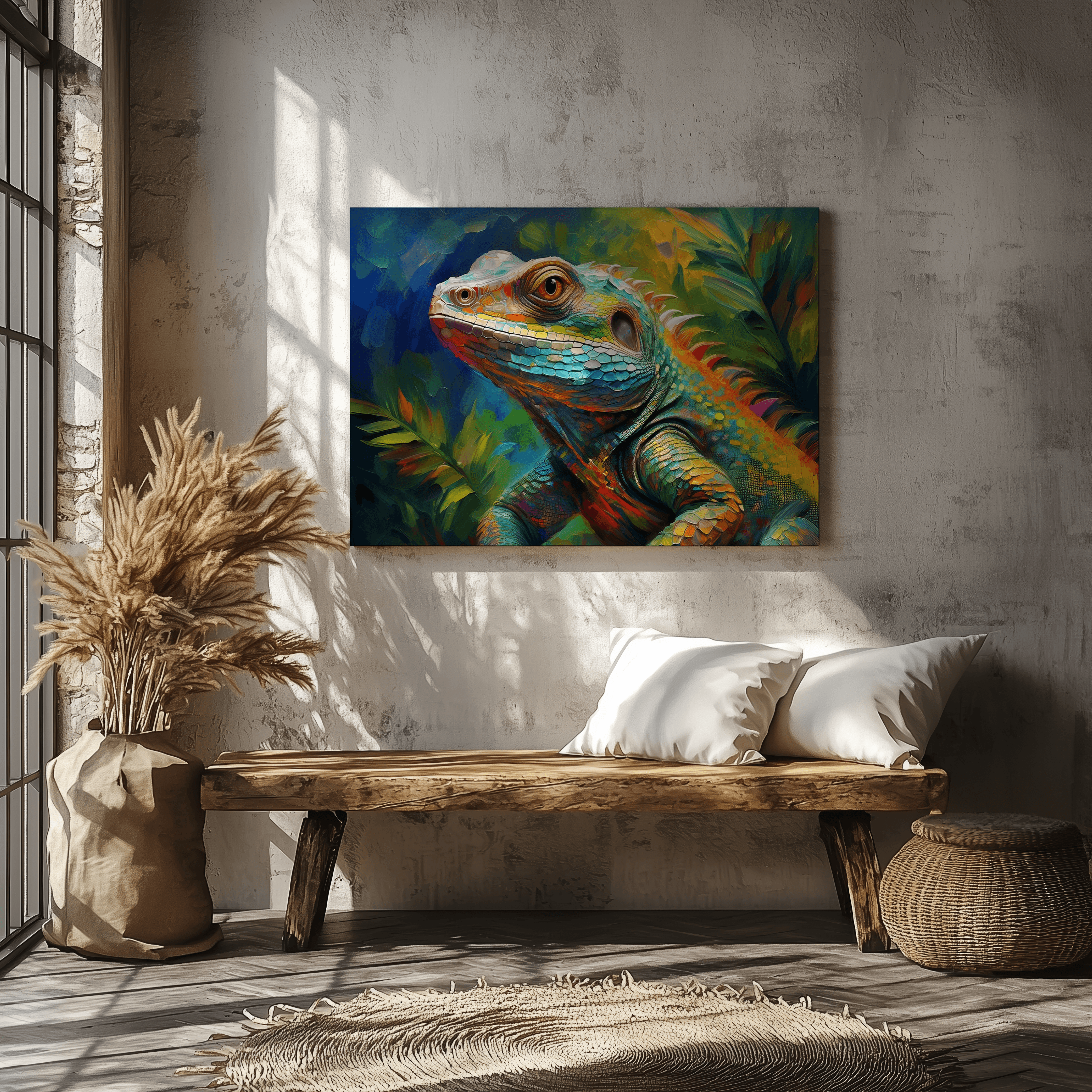 Lizard - Canvas - Arthena