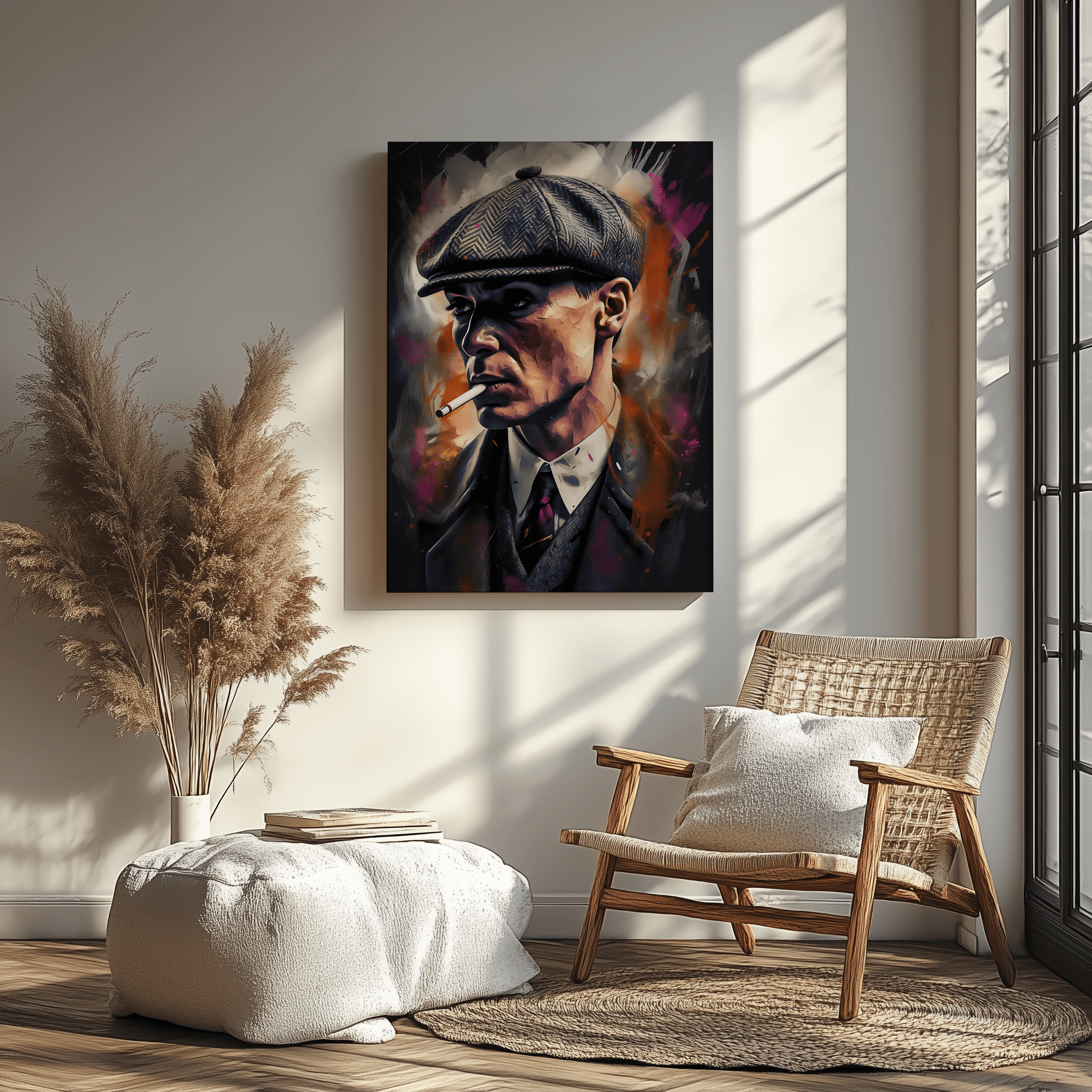 Tommy Shelby - Canvas - Arthena