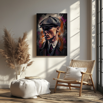Tommy Shelby - Canvas - Arthena