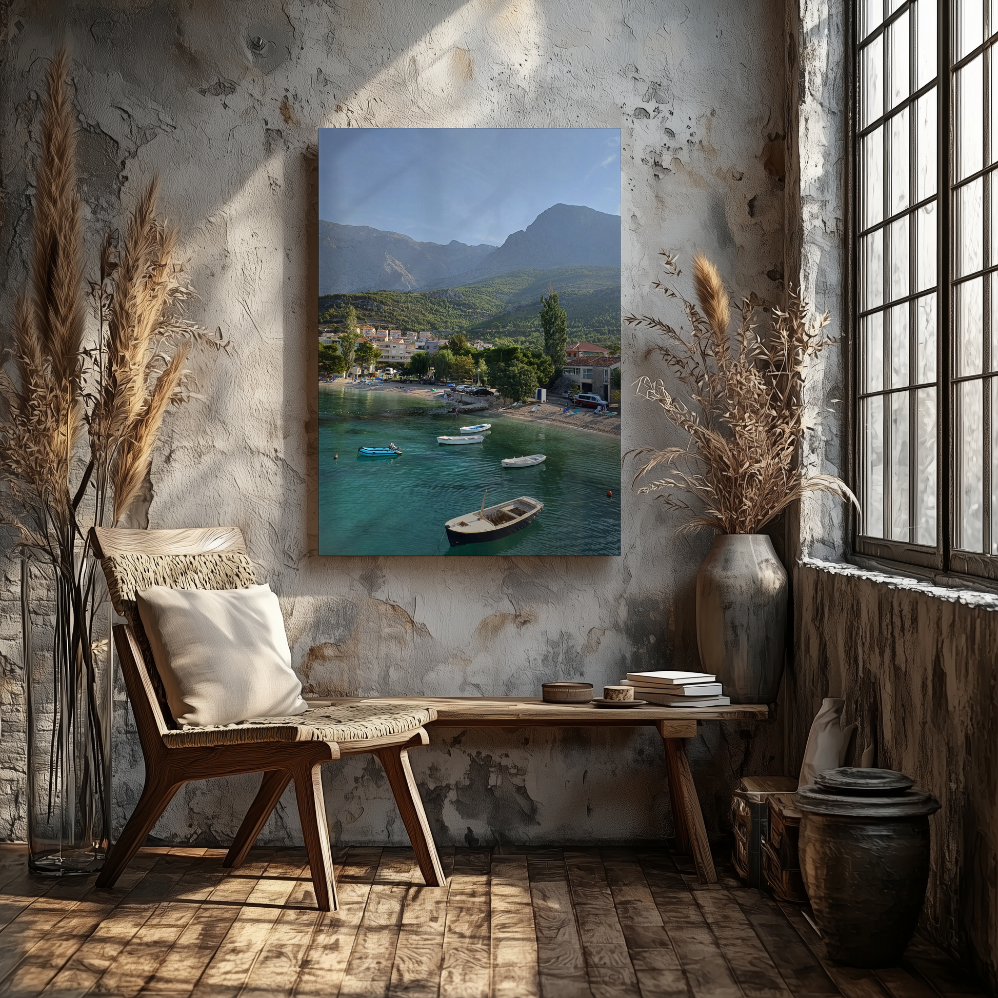 Tranquil shores - Canvas - Arthena