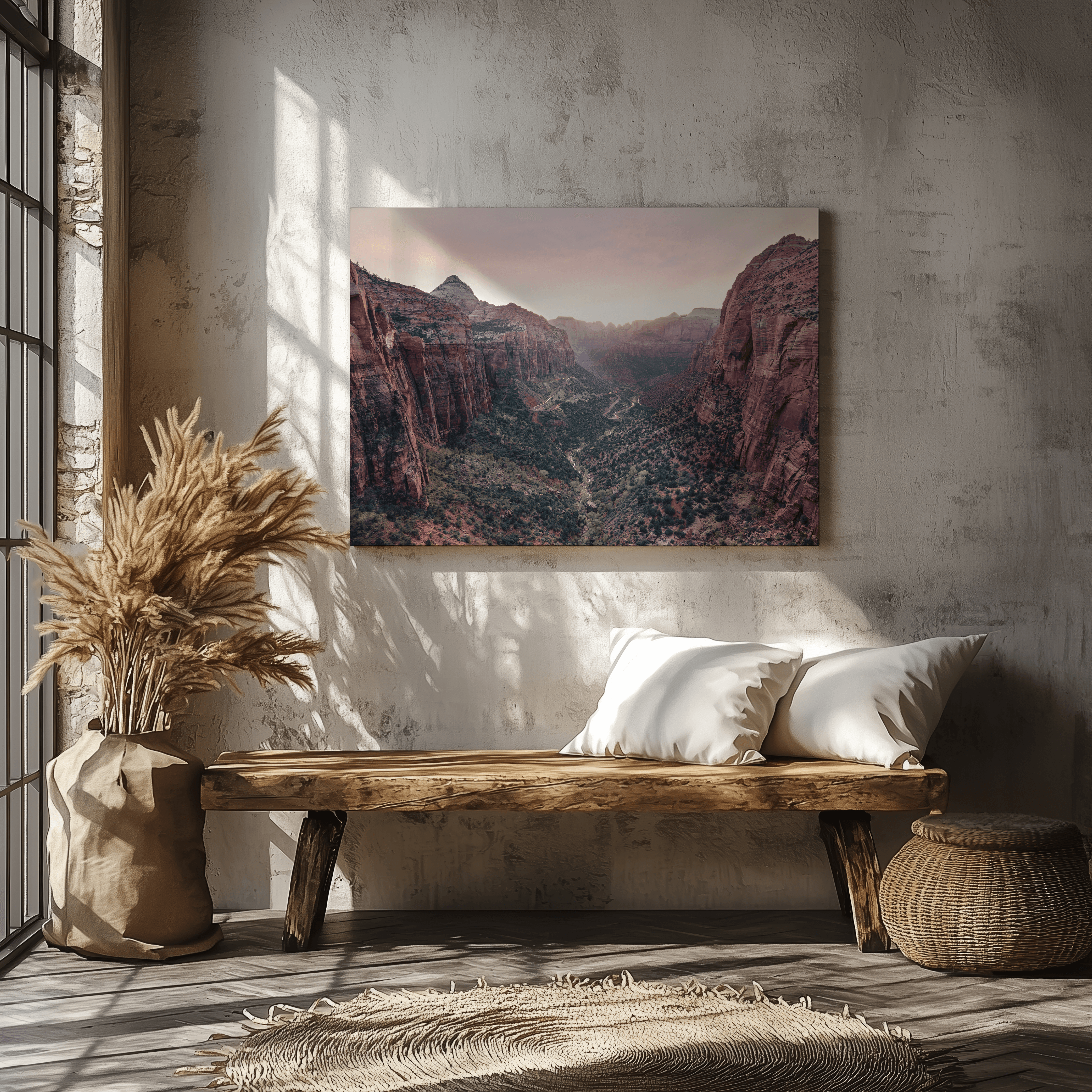 Valley of time - Canvas - Arthena