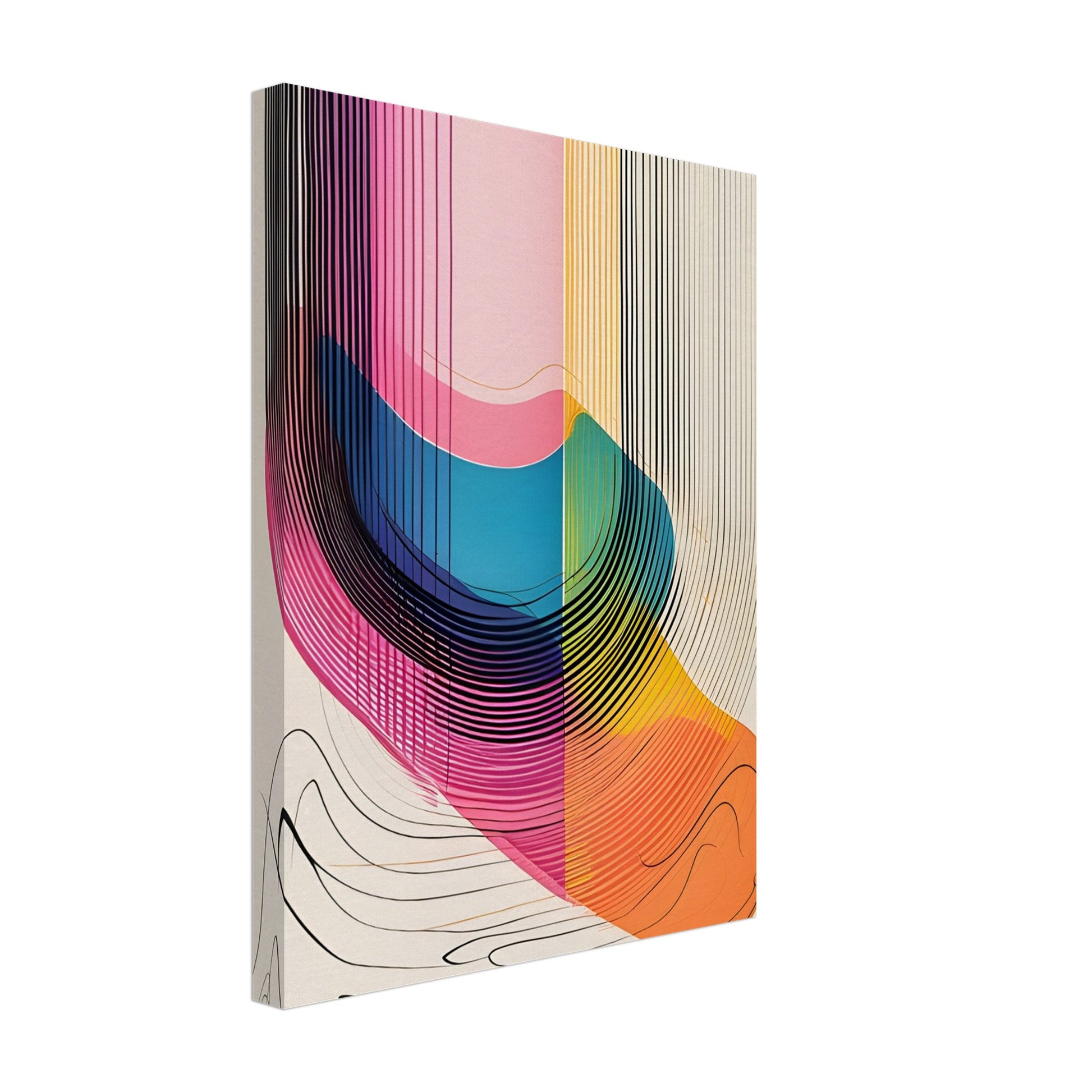 Vibrations of color - Canvas - Arthena