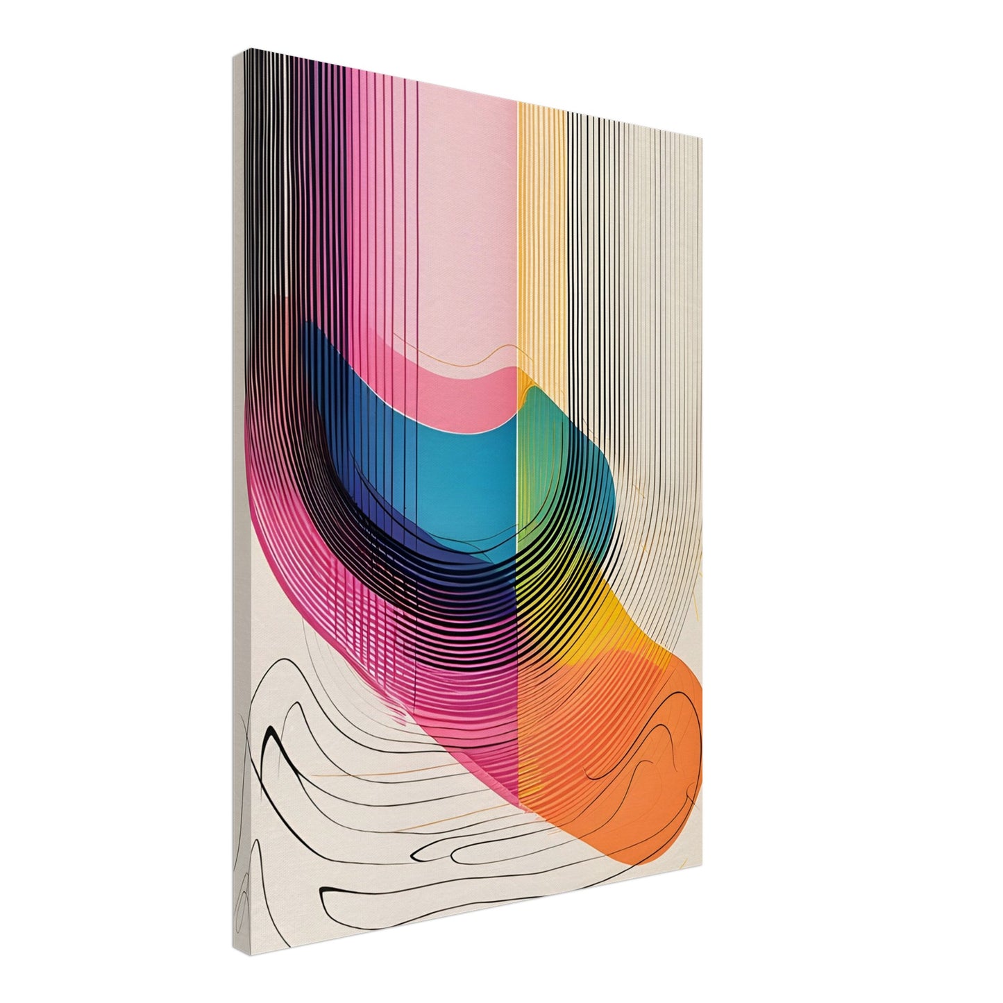 Vibrations of color - Canvas - Arthena