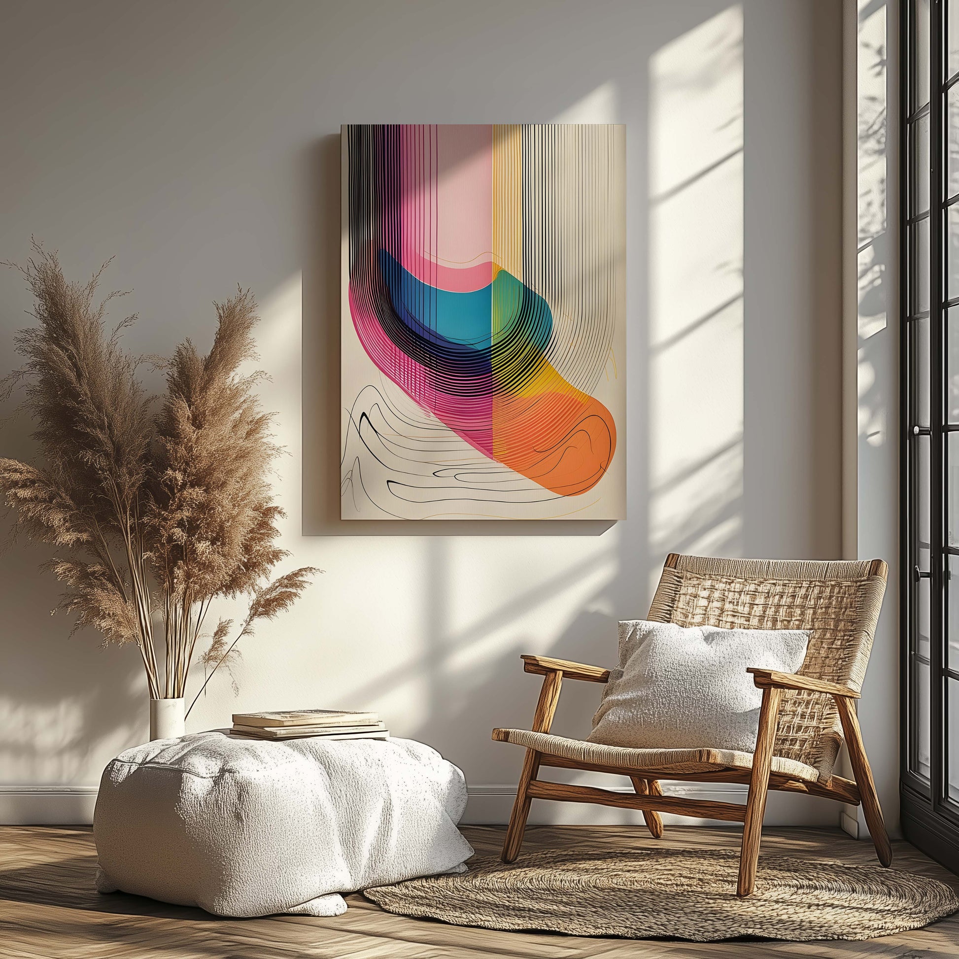 Vibrations of color - Canvas - Arthena