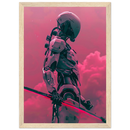 Battle Droid in the Rosy Mist - Poster - Arthena