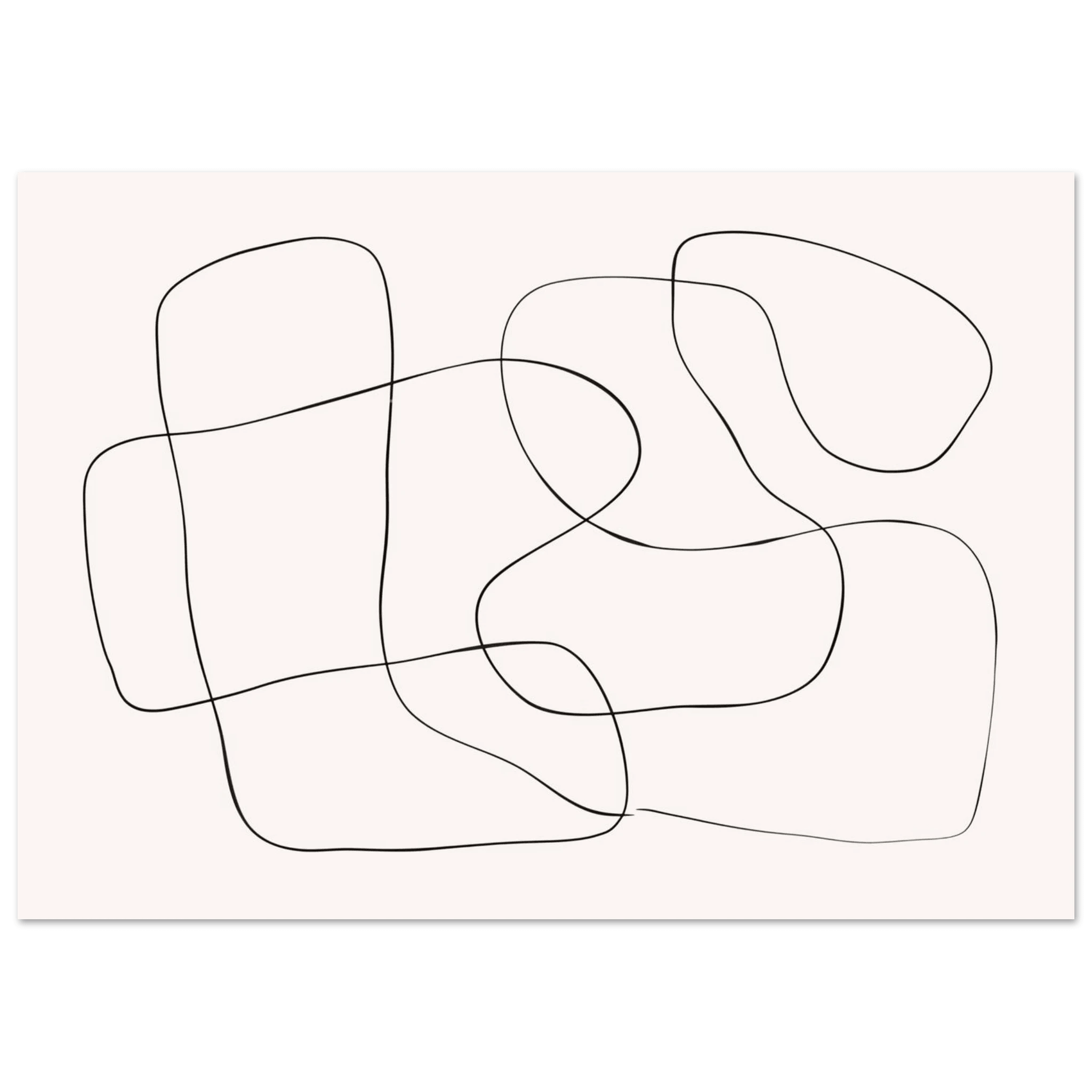 A Black Line - Poster - Arthena