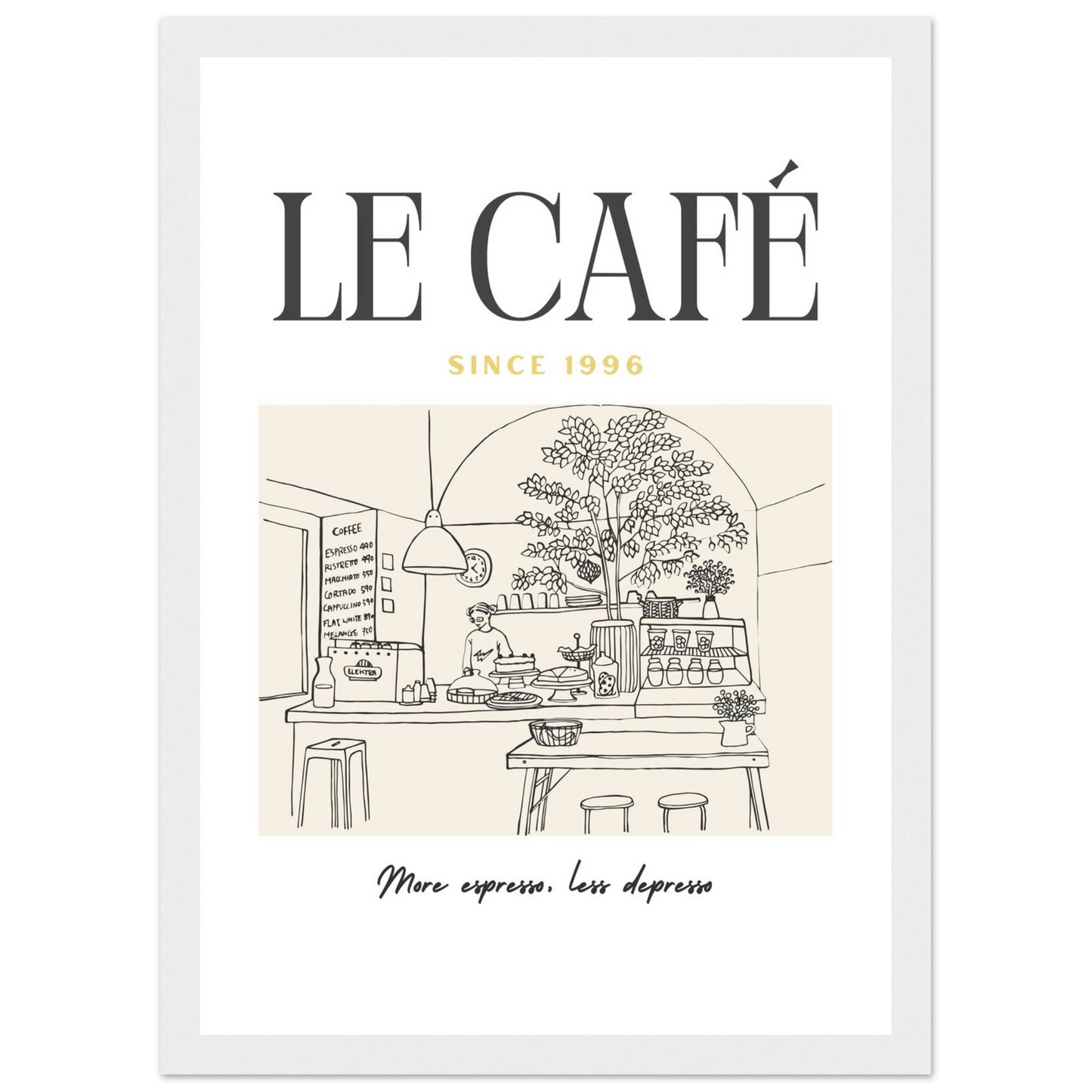 Le Café - Poster - Arthena