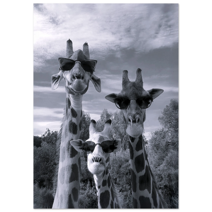 A Sunny Day to be a Giraffe - Poster - Arthena