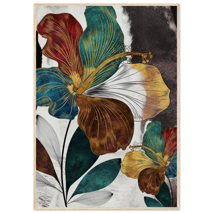 Golden Bloom Symphony - Poster - Arthena