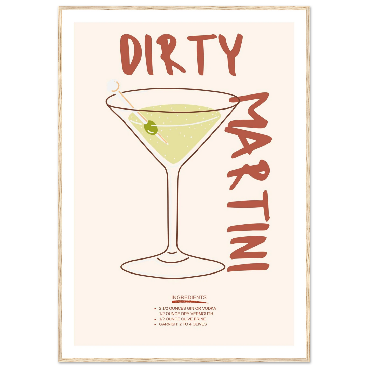 Dirty Martini - Poster - Arthena