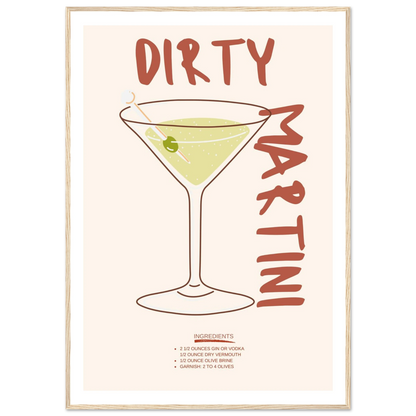 Dirty Martini - Poster - Arthena