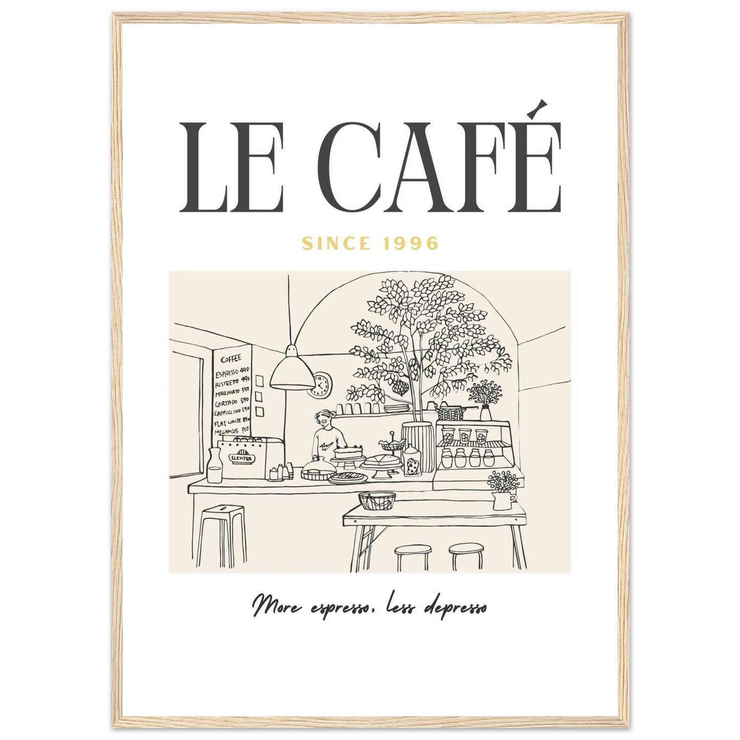 Le Café - Poster - Arthena