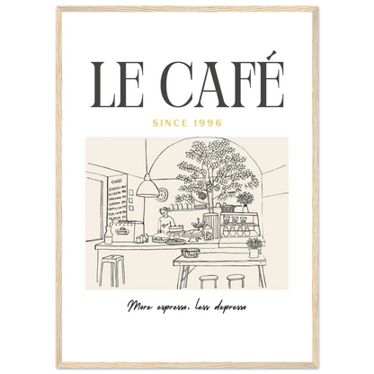 Le Café - Poster - Arthena