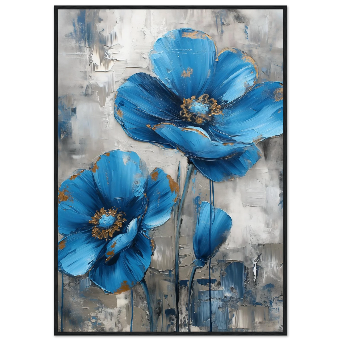 Blue in Bloom - Poster - Arthena