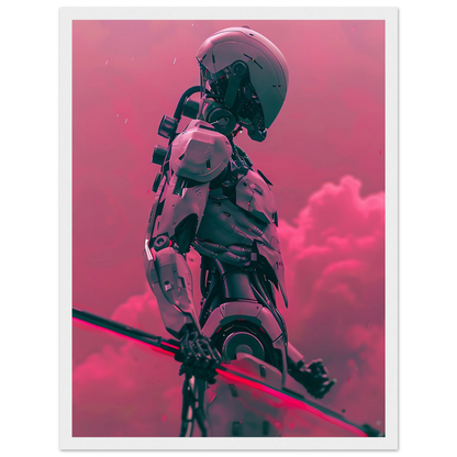 Battle Droid in the Rosy Mist - Poster - Arthena