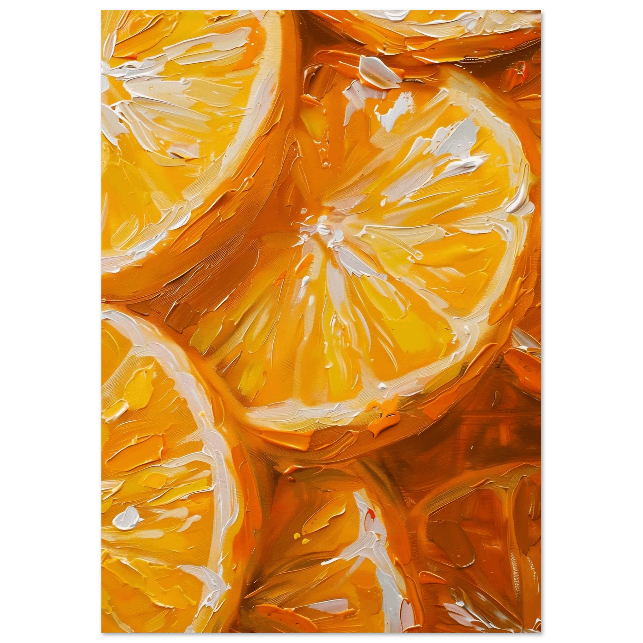 Slices of Orange - Poster - Arthena