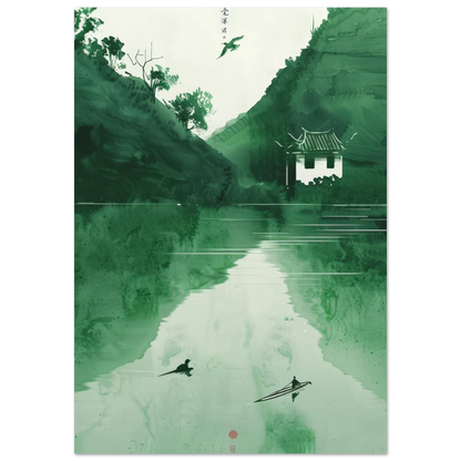 The green mirror - Poster - Arthena