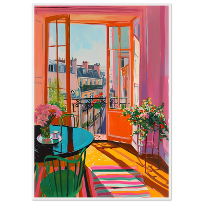 Parisian Morning View - Poster - Arthena