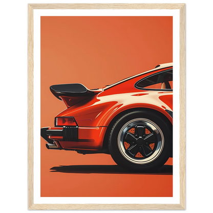 Retro Car - Poster - Arthena