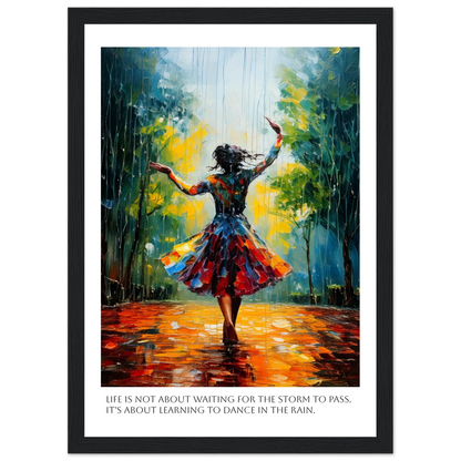 Dance in the color storm - Poster - Arthena
