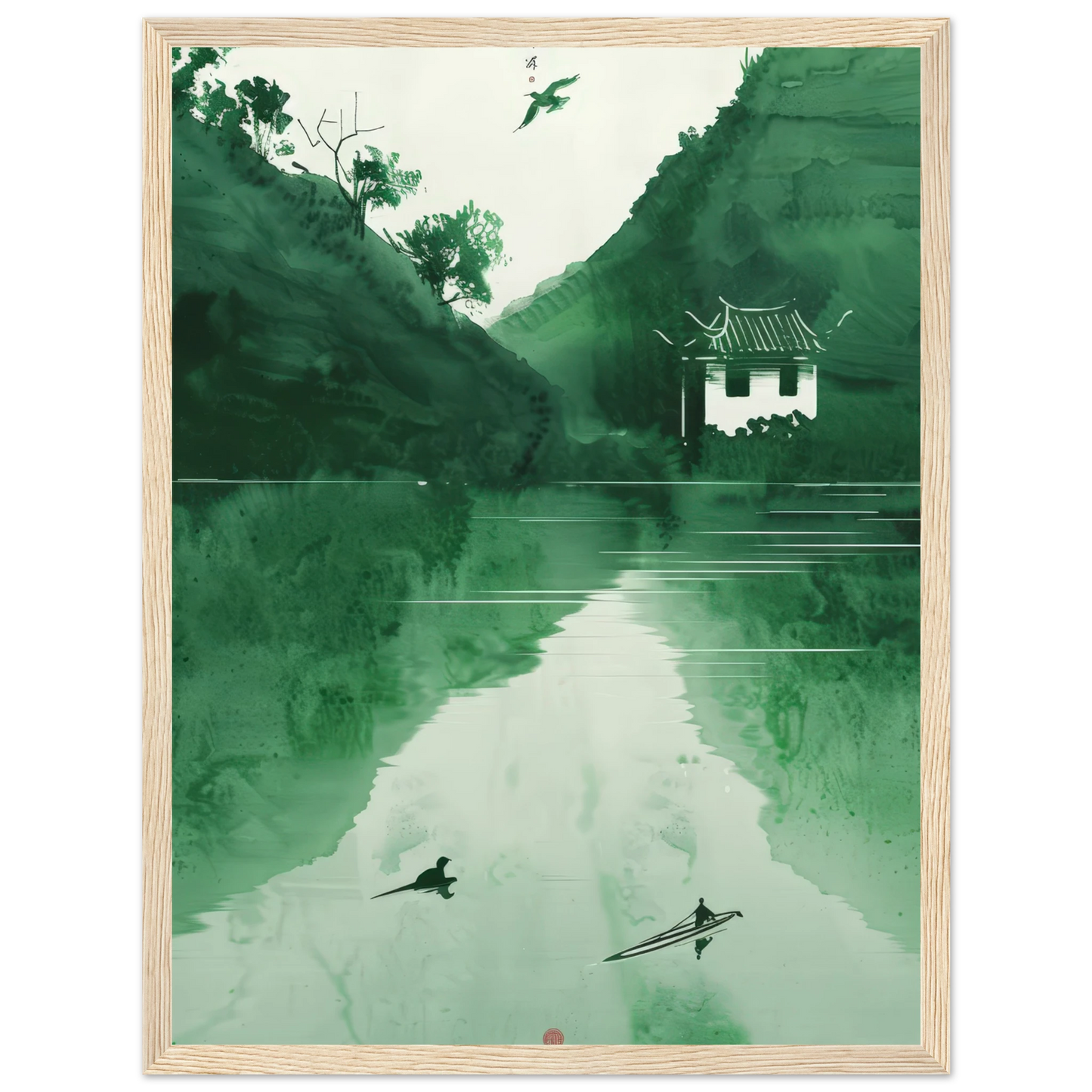 The green mirror - Poster - Arthena