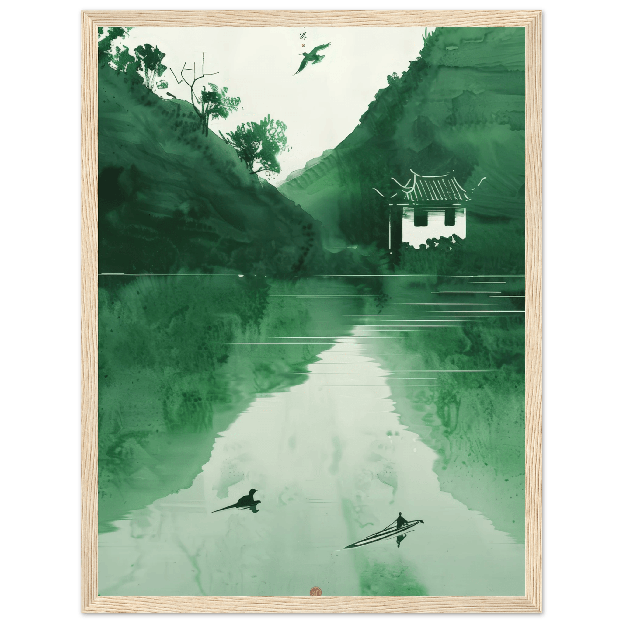 The green mirror - Poster - Arthena
