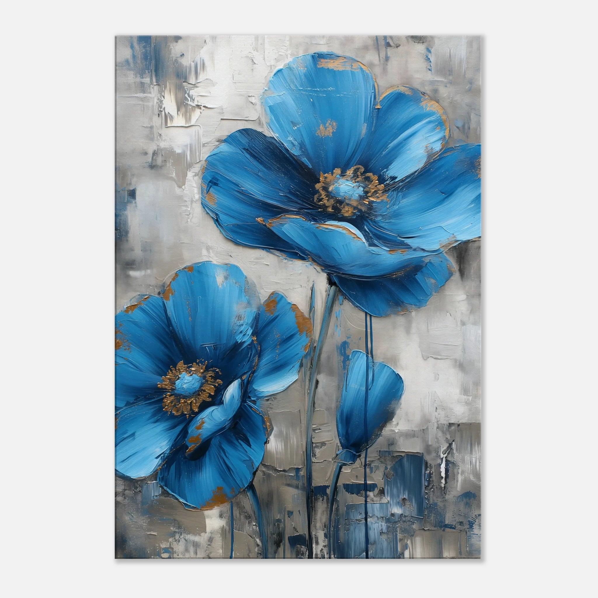Blue in Bloom - Canvas - Arthena