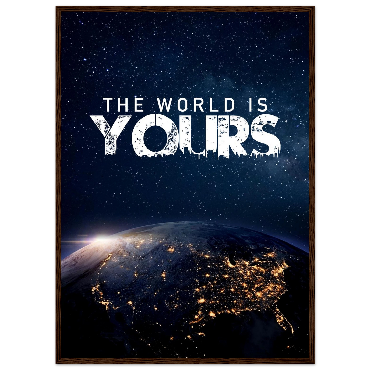 The World Is Yours - Poster - Arthena