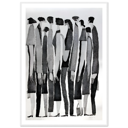 Silent Crowd - Poster - Arthena