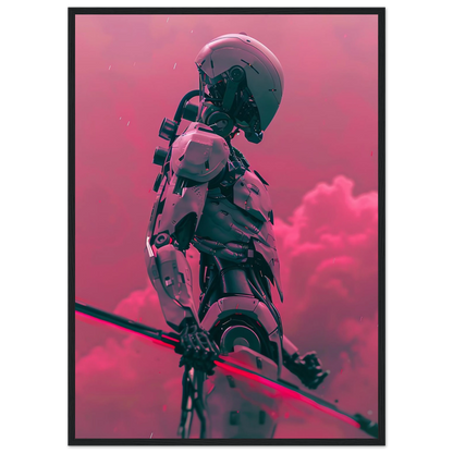 Battle Droid in the Rosy Mist - Poster - Arthena