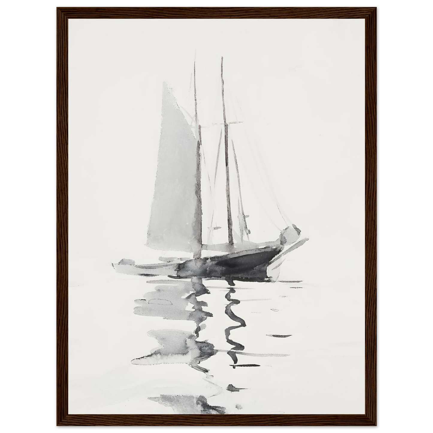 Abstract boat - Poster - Arthena