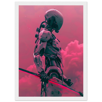 Battle Droid in the Rosy Mist - Poster - Arthena