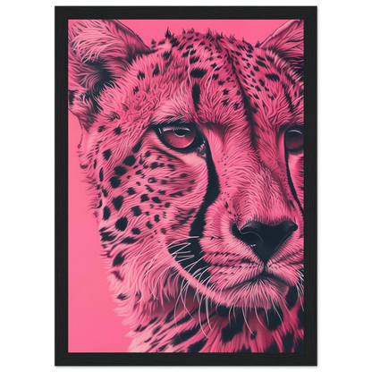 A Pink Cheetah - Poster - Arthena
