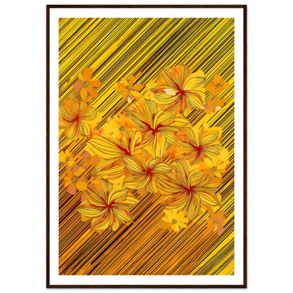 Golden Blossoms - Poster - Arthena