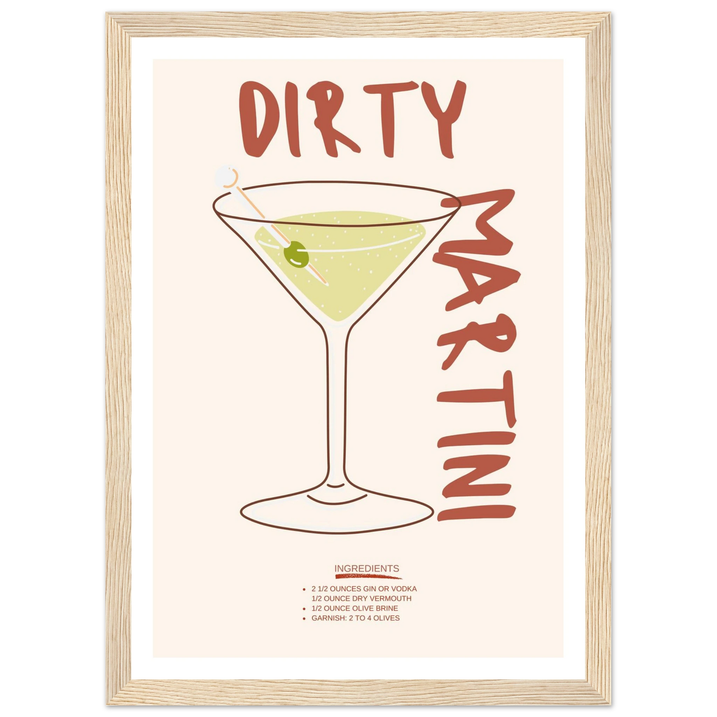 Dirty Martini - Poster - Arthena