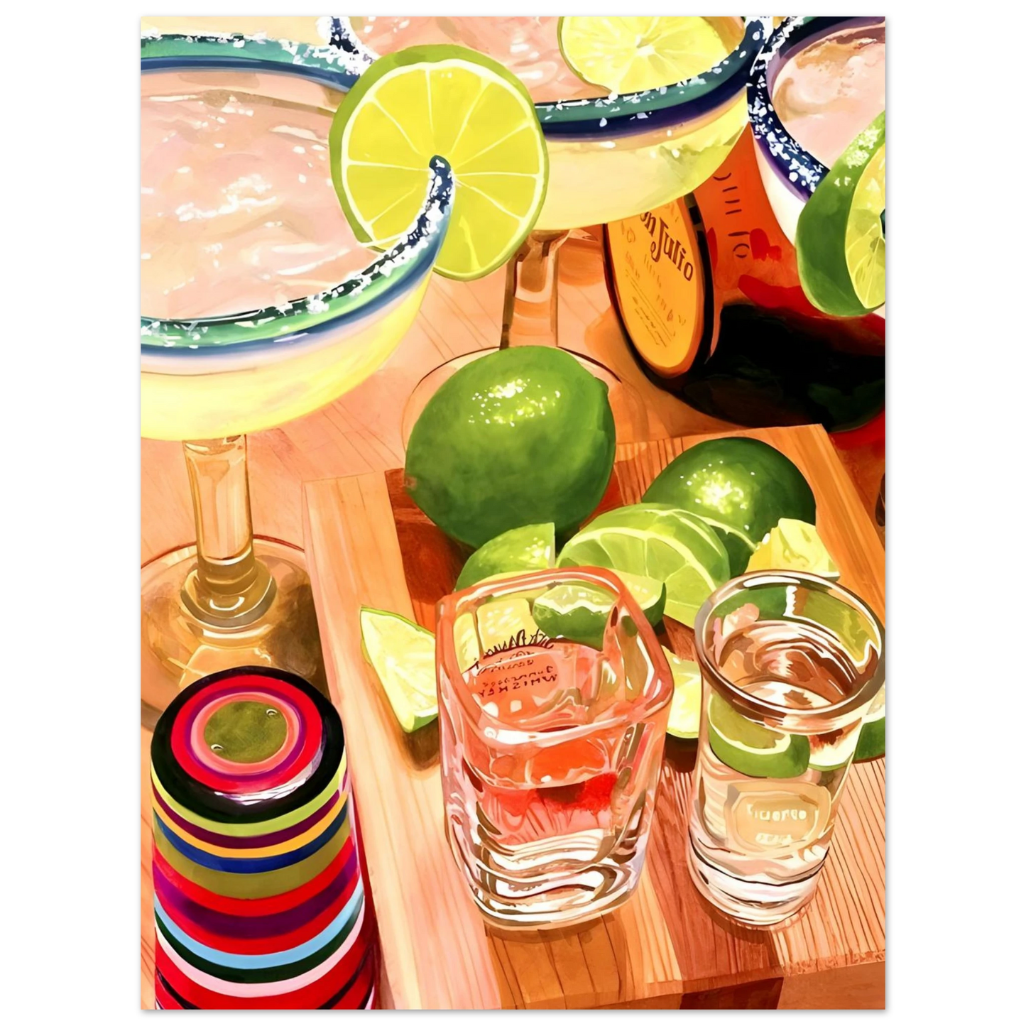 Fiesta in a Glass - Poster - Arthena