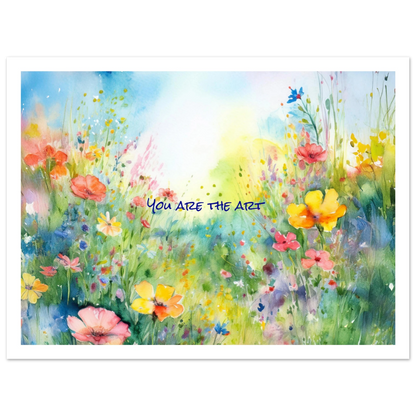 You Are The Art - Poster - Arthena