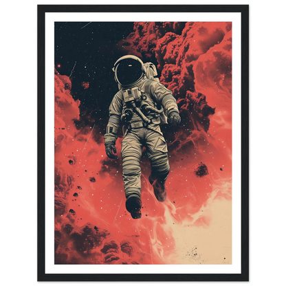 Scarlet Skies The Astronaut - Poster - Arthena