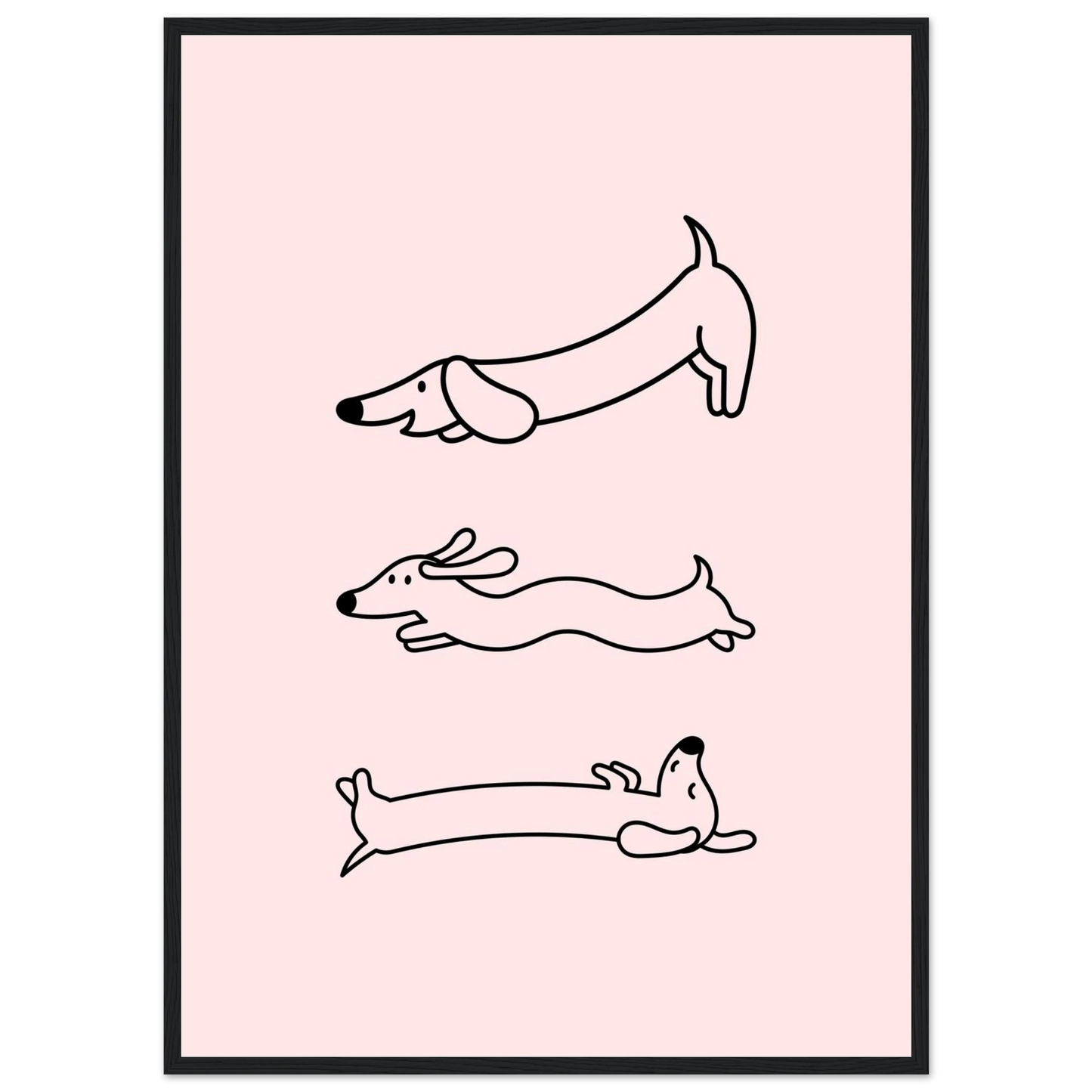 Happy Wienerdog - Poster - Arthena