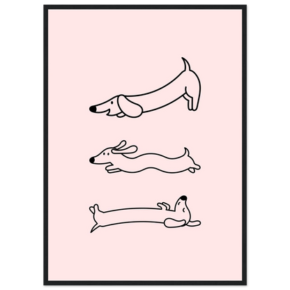 Happy Wienerdog - Poster - Arthena