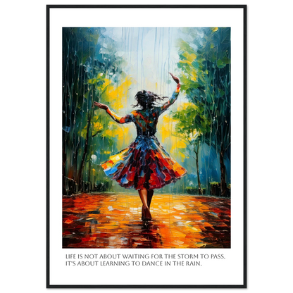 Dance in the color storm - Poster - Arthena
