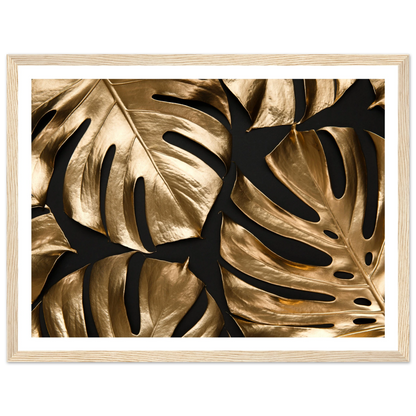 Monstera Luxe - Poster - Arthena
